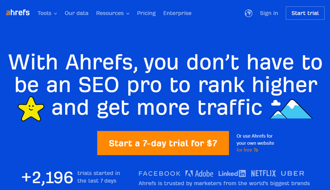 ahrefs seo tool